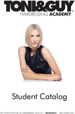 Student Catalog - TONI&GUY Hairdressing Academy