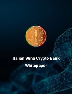 Italian Wine Crypto Bank Whitepaper