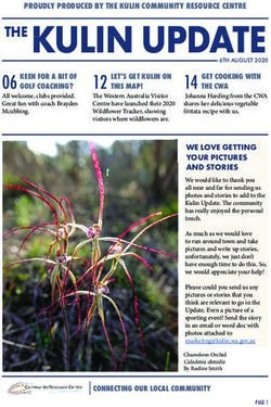 KULIN UPDATE6TH AUGUST 2020