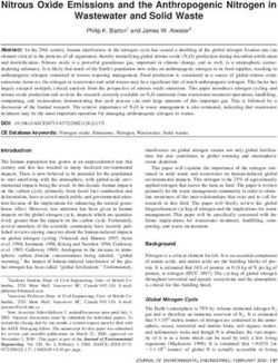 Nitrous Oxide Emissions and the Anthropogenic Nitrogen in Wastewater and Solid Waste