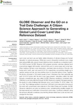 GLOBE Observer and the GO on a Trail Data Challenge: A Citizen Science Approach to Generating a Global Land Cover Land Use Reference Dataset