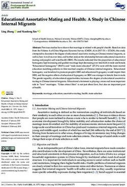 Educational Assortative Mating and Health: A Study in Chinese Internal Migrants - MDPI