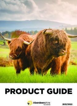 PRODUCT GUIDE - VisitAberdeenshire