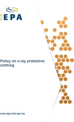 Policy on x-ray protective clothing - www.epa.nsw.gov.au