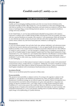 Candida auris (C. auris) rev Jan 2021