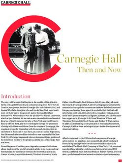 Carnegie Hall Then and Now