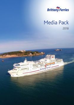 Media Pack 2018 - Brittany Ferries