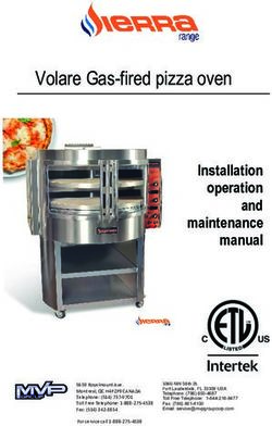 Volare Gas-fired pizza oven - MVP Group Corp