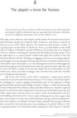 6 The pingolo1: a locus for fantasy - Jews on trial: The Papal Inquisition in ...