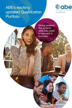 ABE's exciting updated Qualification Portfolio - Giving students the dynamic skills they need to succeed in business - ABE UK