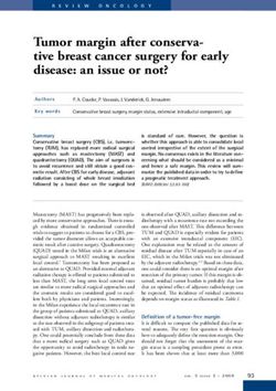 Tumor margin after conservative breast cancer surgery for early disease: an issue or not?