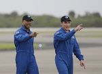 Astronauts arrive at launch site for 2nd SpaceX crew flight (Update) - Phys.org