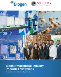 Biopharmaceutical Industry PharmD Fellowships - Unique Fellowships, Endless Opportunities - Biogen