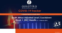 COVID-19 Tracker South Africa Adjusted Level 3 Lockdown - Week 1, 2021 Results (3 - 11 February 2021) - Ask Afrika