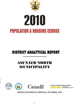 ASUNAFO NORTH MUNICIPALITY - : Ghana Statistical ...