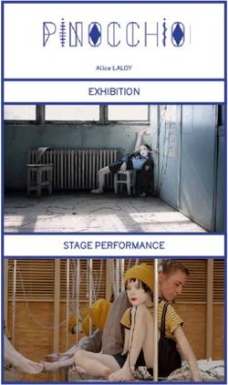 EXHIBITION - STAGE PERFORMANCE - Alice LALOY - S'appelle reviens