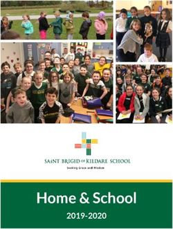 Home & School 2019-2020 - St. Brigid of Kildare School