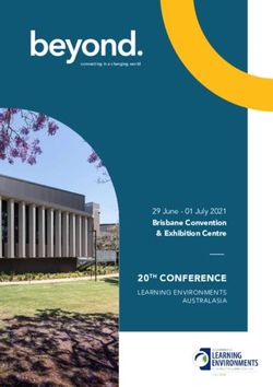 20TH CONFERENCE LEARNING ENVIRONMENTS AUSTRALASIA - Brisbane Convention & Exhibition Centre