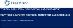 "THEORY, SIMULATION, VERIFICATION AND VALIDATION" TSVV TASK 6: IMPURITY SOURCES, TRANSPORT, AND SCREENING - THRUST 2: EDGE PHYSICS & PW MEETING ...