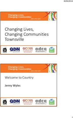 Changing Lives, Changing Communities Townsville - Welcome to Country Jenny Wyles - Townsville Presentation