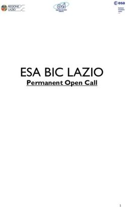 ESA BIC LAZIO Permanent Open Call - Lazio Innova