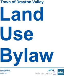 Town of Drayton Valley - Bylaw 2020/12/D Adopted by Council January 2021