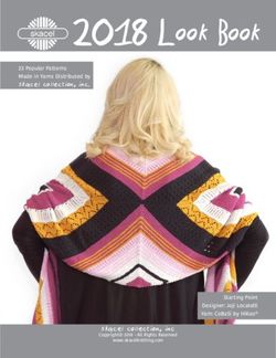 2018 Look Book - skacel collection, inc Copyright 2018 - All Rights Reserved