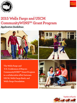 2015 WELLS FARGO AND USCM COMMUNITYWINSSM GRANT PROGRAM - APPLICATION GUIDELINES - THE WELLS FARGO AND U.S. CONFERENCE OF MAYORS COMMUNITYWINSSM ...