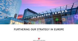 FURTHERING OUR STRATEGY IN EUROPE - Unibail-Rodamco
