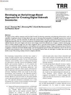 Developing an Aerial-Image-Based Approach for Creating Digital Sidewalk Inventories - CE-CERT