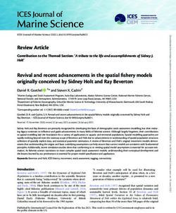 Review Article Contribution to the Themed Section: 'A tribute to the life and accomplishments of Sidney J. Holt' - the NOAA Institutional Repository