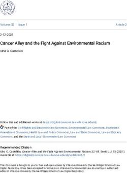 Cancer Alley and the Fight Against Environmental Racism