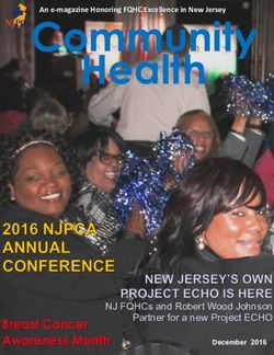 Community Health - Breast Cancer Awareness Month - NJPCA