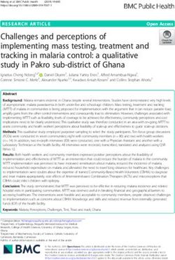 Challenges and perceptions of implementing mass testing, treatment and tracking in malaria control: a qualitative study in Pakro sub-district of ...