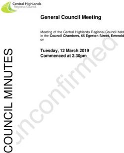 General Council Meeting - Tuesday, 12 March 2019 Commenced at 2.30pm - Central Highlands Regional Council