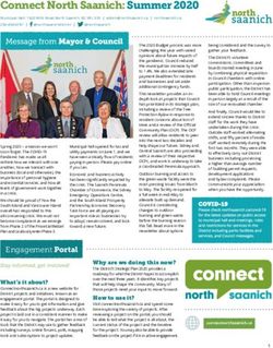 Connect North Saanich: Summer 2020 - District of North ...