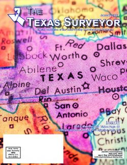 THE TEXAS SURVEYORJANUARY 2021