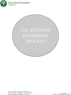 IAS STUDENT HANDBOOK 2014-2015