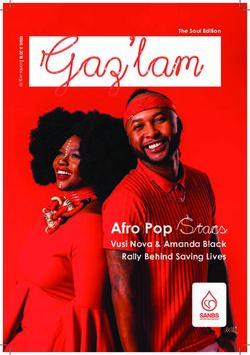 A Gaz'lam - Afro Pop Stars Vusi Nova & Amanda Black Rally Behind Saving Lives - Sanbs