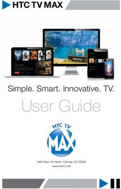 User Guide - HTC TV MAX - Simple. Smart. Innovative. TV.