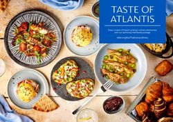 TASTE OF ATLANTIS #SERVINGYOUTHEEXTRAORDINARY - ENJOY A TASTE OF DUBAI'S PREMIER CULINARY DESTINATION - ATLANTIS RESORTS