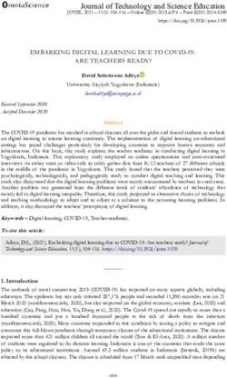 Journal of Technology and Science Education