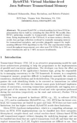 ByteSTM: Virtual Machine-level Java Software Transactional Memory