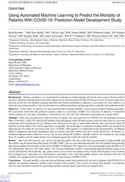Using Automated Machine Learning to Predict the Mortality of Patients With COVID-19: Prediction Model Development Study