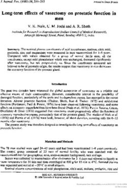 Long-term effects of vasectomy on prostatic function in