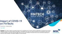 Impact of COVID-19 on FinTechs - Country: Indonesia - Microsave