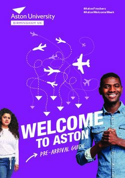 PRE-ARRIVAL GUIDE - #ASTONFRESHERS #ASTONWELCOMEWEEK - ASTON ...