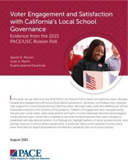 Voter Engagement and Satisfaction with California's Local School Governance