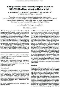 Radioprotective effects of centipedegrass extract on NIH 3T3 fibroblasts via anti oxidative activity