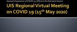 Samoa's Experience of COVID 19- Effect in the Education Sector